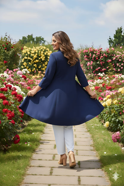 Women's Rayon Top with White Palazzo