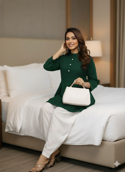 Women's stylish dress Top with Palazzo